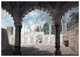 India: The tomb of the Mughal Emperor Shah Alam II, in Mehrauli, Delhi. Watercolour by Sita Ram (fl. 1810-1822), 1815